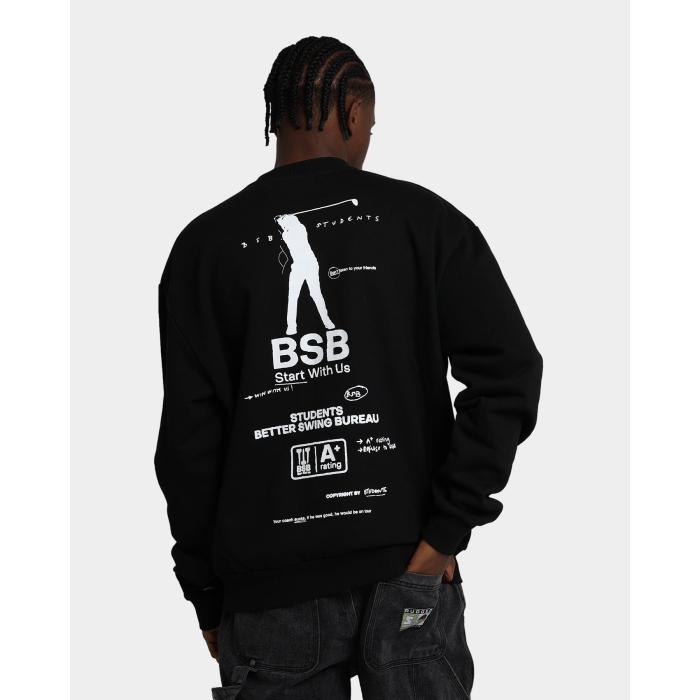 Students Golf  Better Swing Bureau Crewneck Mens  Swing  󥺥ե...