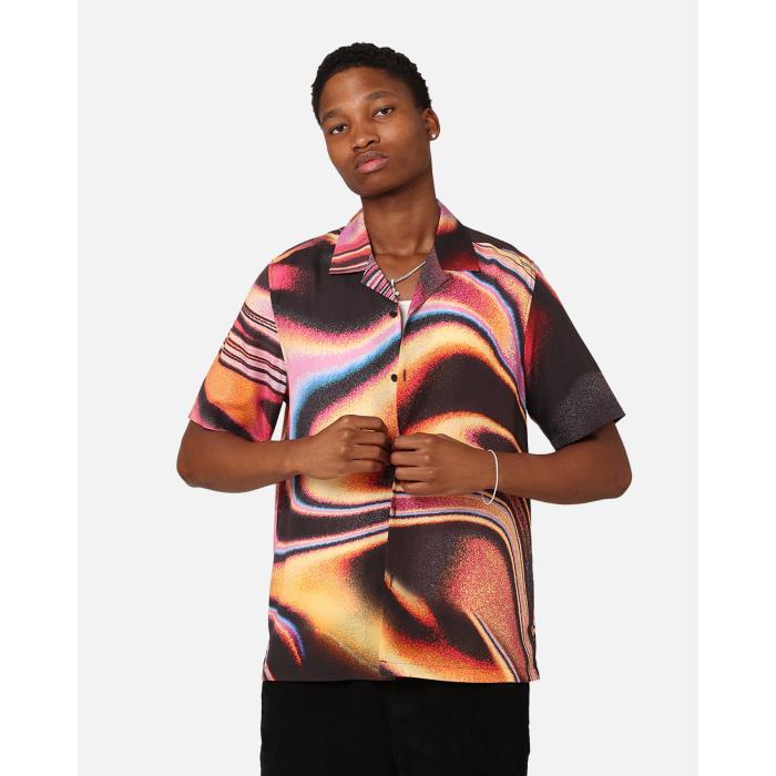 スビ Ksubi 【 Mind State Resort Short Sleeve Shirt Mens 】 State スケートボード Sleeve スリーブ メンズファッション トップス その他 メンズ