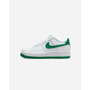 ナイキ Nike 【 Kids' Air Force 1 (Gs) Kids White-Malachite 】 キッズ ベビー マタニティ キッズファッション 靴 スニーカー ジュニア キッズ(4)