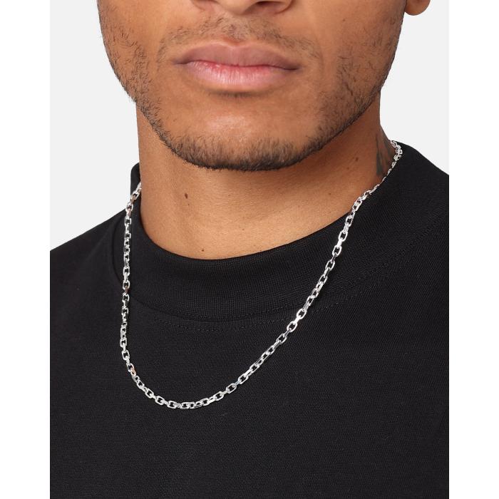 House Of Auric 【 3.5Mm Straight Cut Cable Chain Mens 】 ジュエリー アクセサリー メンズジュエリー アクセサリー ネックレスチェーン メンズ