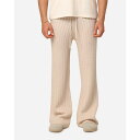 Xxiii 【 Slouch Wide Leg Knit Pants Mens 】 ニット メンズファッション 学生服 ズボン パンツ メンズ