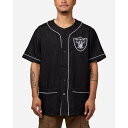 Majestic Athletic 【 Las Vegas Raiders Denim Button Up Shirt Mens Washed-Black-De 】 ベガス レイダース デニム メンズファッション トップス その他 メンズ(4)