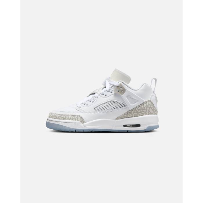 ナイキ ジョーダン Jordan 【 Kids' Spizike Low (Gs) Kids White-Grey 】 キッズ ベビー マタニティ ..