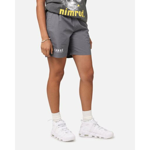 Carre 【 International Beach Shorts Womens Charcoal 】 ショーツ レディースファッション 水着 レディース チャコール Carre 【 International Beach Shorts Womens Charcoal 】 ショーツ レディースファッション 水着 レディース チャコール