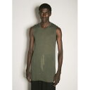 リックオウエンス Rick Owens 【 Jersey Tank Top Men 】 ジャージ タンクトップ メンズファッション トップス タンクトップ メン...