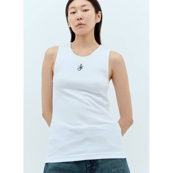 ジェイダブリューアンダーソン Jw Anderson 【 Anchor Embroidery Tank Top Women 】 タンクトップ レ..