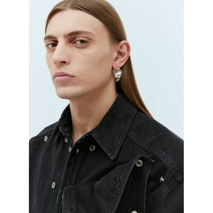 Milko Boyarov 【 Snail Earrings Men Sil 】 イヤリング ジュエリー アクセサリー メンズジュエリー ..