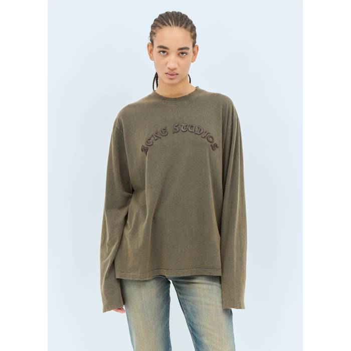 【関税込み】Acne Studios グリーン スプレーロゴ 長袖Tシャツ 楽天市場】acne studios tシャツ ロゴの通販