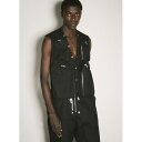 リックオウエンス Rick Owens 【 Porterville Cargo Vest Men 】 カーゴ ベスト メンズファッション トップス ベスト ジレ...