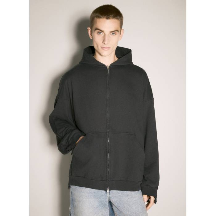 バレンシアガ Balenciaga 【 Patched Hooded Sweatshirt Men 】 フード付 スウェット トレーナー メンズファッション ト...