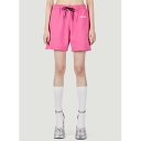 ヴェルサーチ Versace 【 Logo Print Track Shorts Women 】 ロゴ トラック ショーツ レディースファッション ボトムス パ...