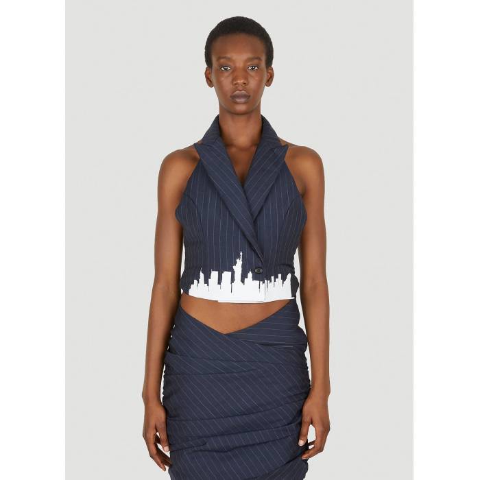 Lourdes 【 Skyline Pinstripe Halter Top Women 】 レディースファッション トップス その他 レディース