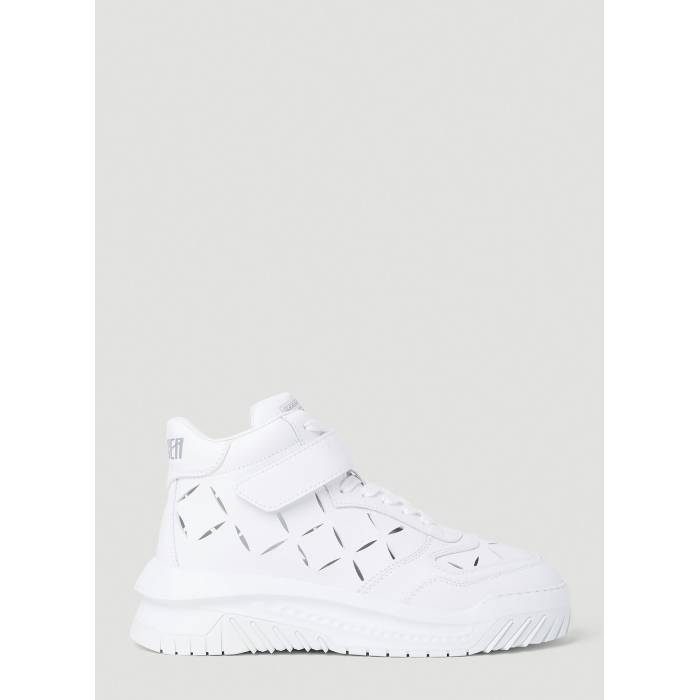 륵 Versace  Perforated Sneakers Men   󥺷 ˡ 