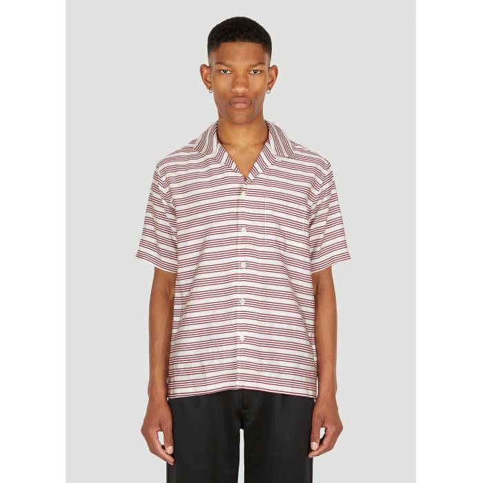 ソウルランド Soulland 【 Orson Stripe Shirt Men 】 Stripe ストライプ メンズファッション トップス その他 メンズ
