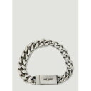 サンローラン Saint Laurent 【 Curb Chain Bracelet Men Sil 】 ブレスレット ジュエリー アクセサリー メンズジュエリー アクセサリー 指輪 リング メンズ(4)