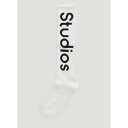 アクネストゥディオズ Acne Studios 【 Logo-Jacquard Socks Men 】 ソックス・靴下 インナー 下着 ナイトウェア メンズ 靴...