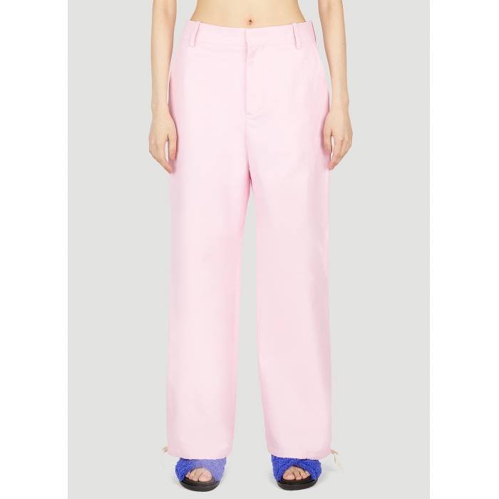 マルニ Marni 【 Straight Leg Drawstring Pants Women 】 レディースファッション ボトムス パンツ レディース(4)