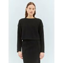 Max Mara 【 Wool And Cashmere Cropped Sweater Women 】 トレーナー レディースファッション トップス ニット ...