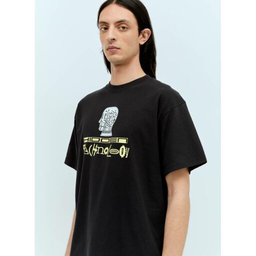 Brain Dead 【 Hidden Tech T-Shirt Men 】 テック Tシャツ メンズファッション トップス Tシャツ カットソー メンズ Brain Dead 【 Hidden Tech T-Shirt Men 】 テック Tシャツ メンズファッション トップス Tシャツ カットソー メンズ