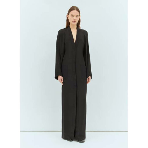 Max Mara 【 Long Silk Dress Women Blk 】 ドレス レディースファッション ドレス レディース Max Mara 【 Long Silk Dress Women Blk 】 ドレス レディースファッション ドレス レディース