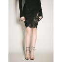 サンローラン Saint Laurent 【 Wrap Lace Pencil Skirt Women 】 wrap ラップ レディースファッション ボトムス ...