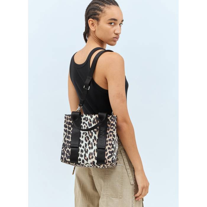 楽天スニケスガニー Ganni 【 Recycled Tech Small Tote Bag Women 】 テック バッグ バッグ 小物 ブランド雑貨 バッグ レディースバッグ トートバッグ レディース