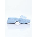 アレキサンダーワン Alexander Wang 【 Trompe L'oeil Denim Float Slides Women 】 デニム 靴 レディース靴 その他 レディース(4)