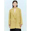 Max Mara 【 Oversized Canvas Blazer Women 】 ブレイザー レディースファッション コート ジャケット レディース