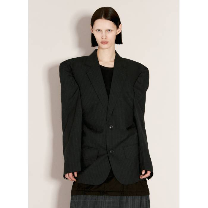バレンシアガ Balenciaga 【 Cut-Away Boxy Blazer Women 】 ブレイザー レディースファッション コート ジャケット レディ...