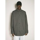 バレンシアガ Balenciaga 【 Checked Outerwear Shirt Men 】 メンズファッション トップス その他 メンズ