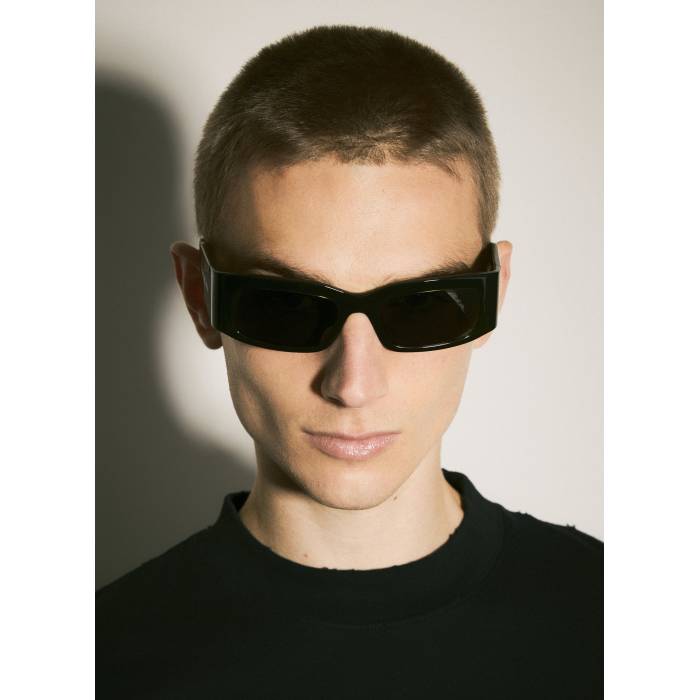Х󥷥 Balenciaga  Rectangle Sunglasses Men  󥰥饹 Хå ʪ ֥ɻ  ...