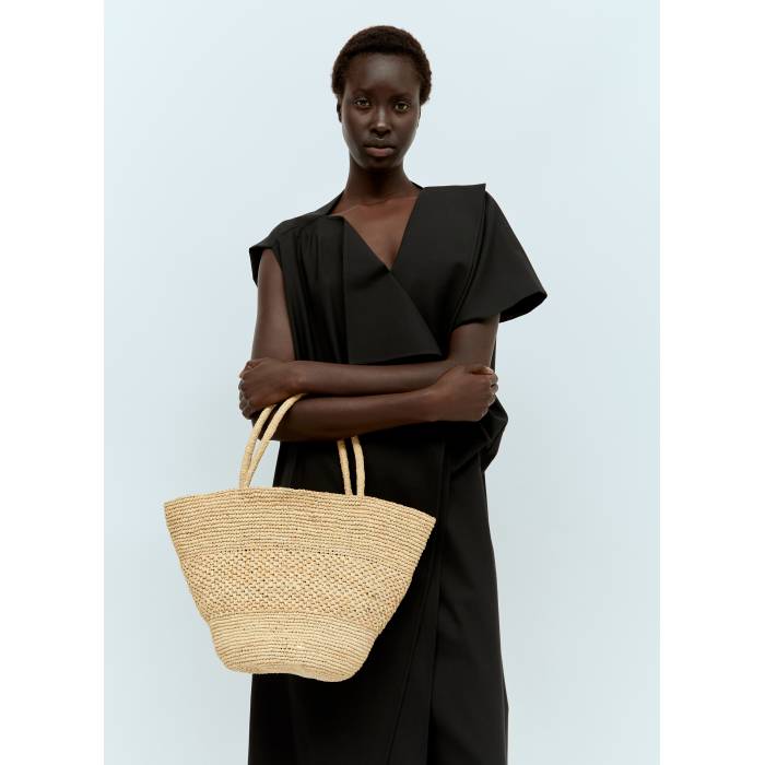 The Row 【 Emilie Raffia Handbag Women 】 バッグ 小物 ブランド雑貨 バッグ レディースバッグ トー..