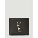 サンローラン Saint Laurent 【 Cassandre Bi-Fold Wallet Men 】 Wallet ウォレット・財布 バッグ 小物 ブランド雑貨 財布 ケース メンズ財布 メンズ(4)