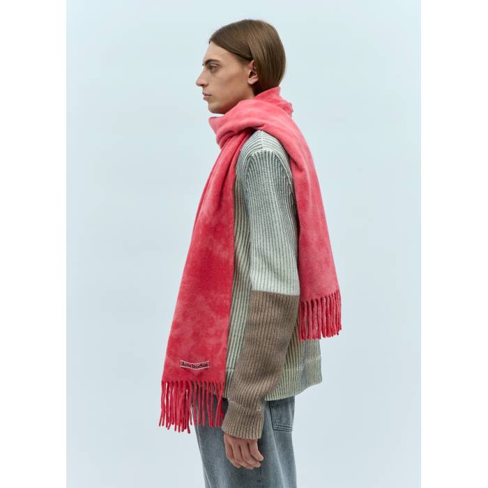 アクネストゥディオズ Acne Studios 【 Narrow Tie-Dye Wool Scarf Men Pin 】 スカーフ バッグ 小物 ..