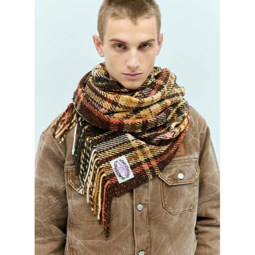 アクネストゥディオズ Acne Studios 【 Plaid Fringe Scarf Men 】 スカーフ バッグ 小物 ブランド雑貨 マフラー スカーフ メンズマフラー ストール メンズ アクネストゥディオズ Acne Studios 【 Plaid Fringe Scarf Men 】 スカーフ バッグ 小物 ブランド雑貨 マフラー スカーフ メンズマフラー ストール メンズ