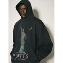 バレンシアガ Balenciaga 【 Paris Liberty Hooded Sweatshirt Men 】 フード付 スウェット トレーナー メンズファ...