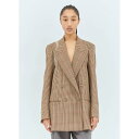 Dries Van Noten 【 Crystal Embellished Wool Blazer Women 】 ブレイザー レディースファッション コート ...
