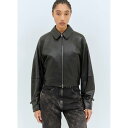アクネストゥディオズ Acne Studios 【 Leather Zip-Up Jacket Women 】 レザー Jacket ジャケット レディースファ...