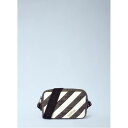 オフホワイト Off-White 【 Diagonal Quilted Camera Crossbody Bag Women Blk 】 カメラ バッグ バッグ...