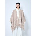 Max Mara 【 Jacquard Wool Poncho Women Bei 】 ポンチョ レディースファッション コート ジャケット レディース