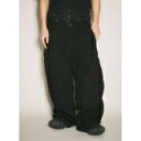 バレンシアガ Balenciaga 【 Layered Cargo Pants Men Blk 】 カーゴ メンズファッション ズボン パンツ メンズ