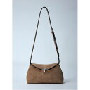 Toteme 【 T-Lock Suede Clutch Women Brn 】 スエード・スウェード バッグ 小物 ブランド雑貨 バッグ レディースバッグ クラッチバッグ セカンドバッグ レディース