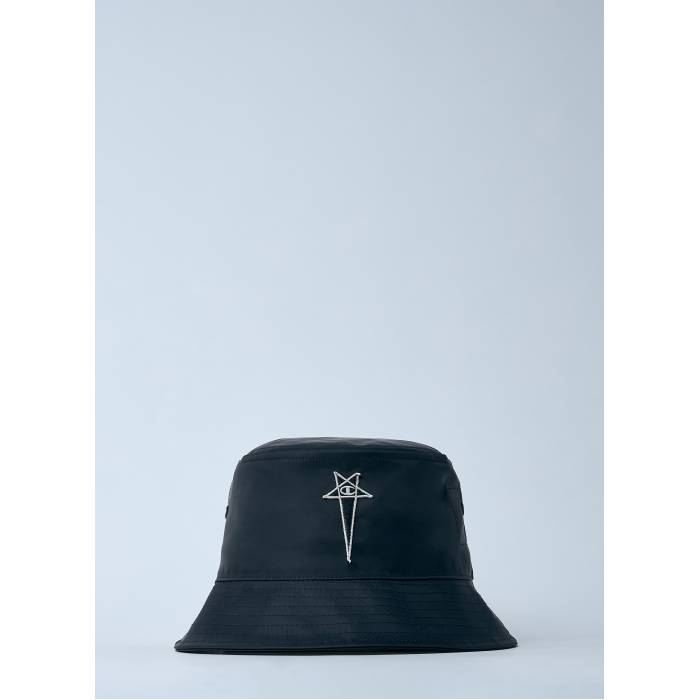 Rick Owens X Champion 【 Logo Motif Bucket Hat Men Blk 】 ロゴ バッグ 小物 ブランド雑貨 帽子 メ..