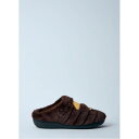 A Bathing Aper 【 Ape Head Puffer Slides Men Brn 】 靴 メンズ靴 スリッポン メンズ