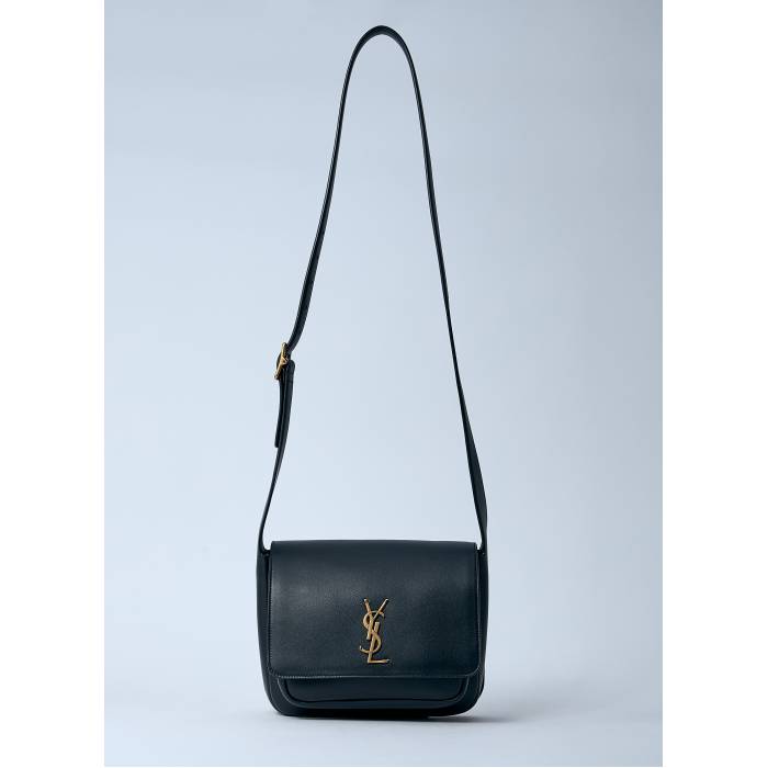 サンローラン Saint Laurent 【 Nikki Leather Saddlebag Women Blk 】 レザー バッグ 小物 ブランド雑貨 バッグ レディースバッグ ショルダーバッグ メッセンジャーバッグ レディース