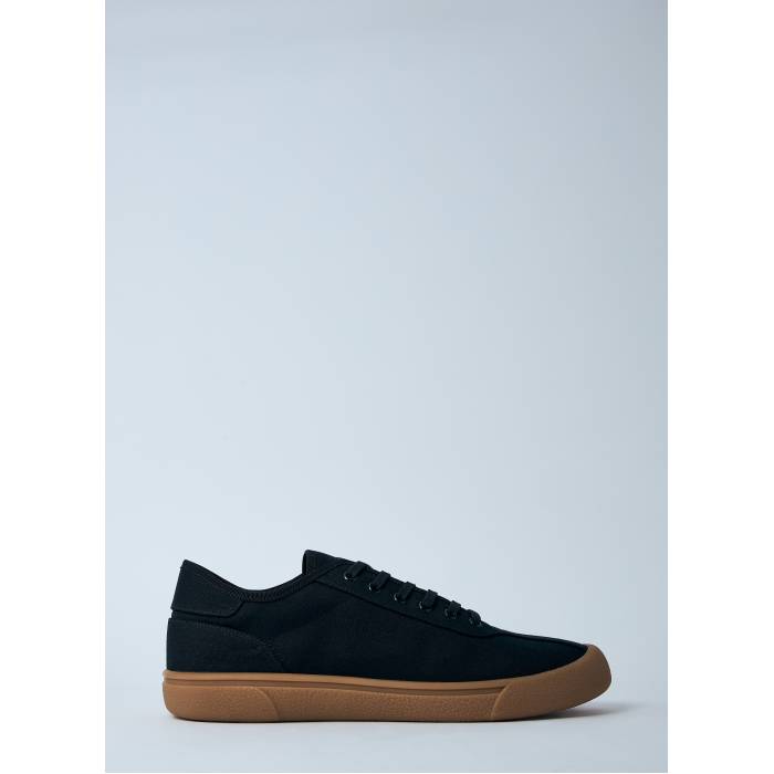The Row  Canvas Sneakers Men Blk   󥺷 ˡ 