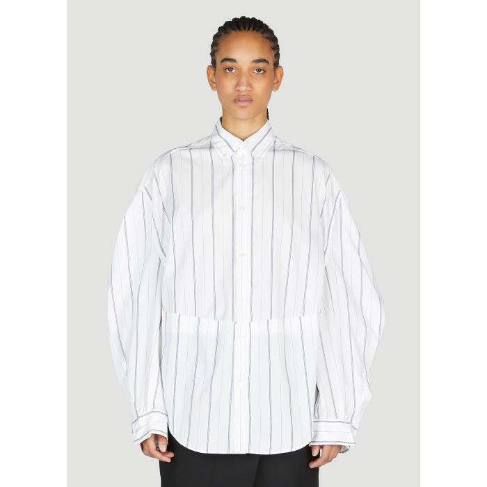 バレンシアガ Balenciaga 【 Twisted Sleeve Shirt Women Wht 】 Sleeve スリーブ レディースファッション トップス その他 レディース