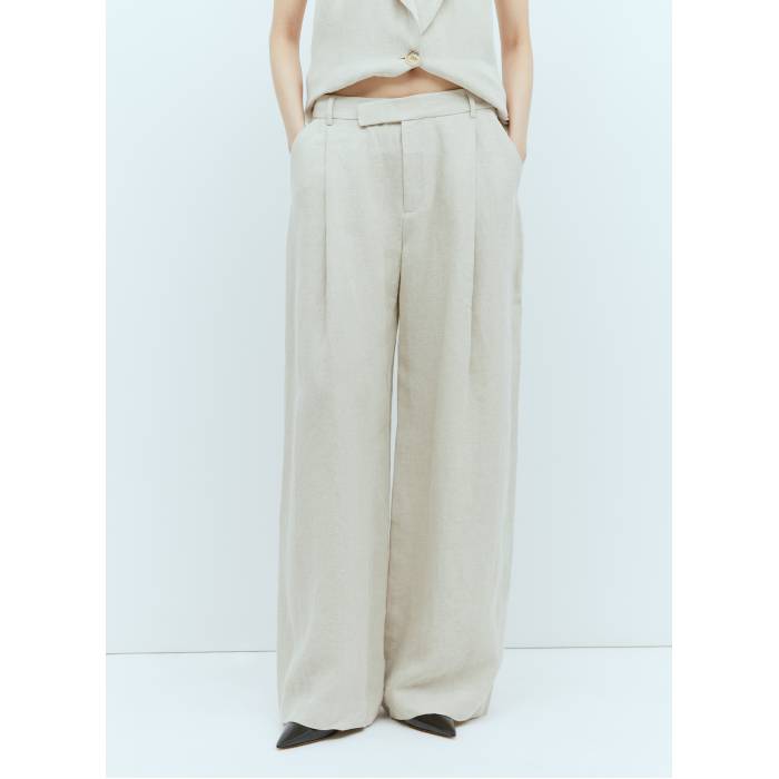 ˥㤨St. Agni  Linen Tailored Pants Women Nat  ǥեå ܥȥॹ ѥ ǥפβǤʤ77,200ߤˤʤޤ