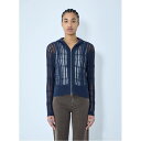 アワーレガシー Our Legacy 【 Compact Hooded Cardigan Women Blu 】 フード付 カーディガン レディースファッション...