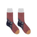 Kapital 【 96 Yarns Wool Heel Bandana Socks Mens 】 ヒール ソックス・靴下 インナー 下着 ナイトウェア メンズ...